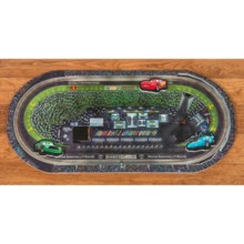 70%OFF ギフト、おもちゃやエレクトロニクス ディズニーカーズのレーストラックのフロアマット Disney Cars Race Track Floor Mat画像
